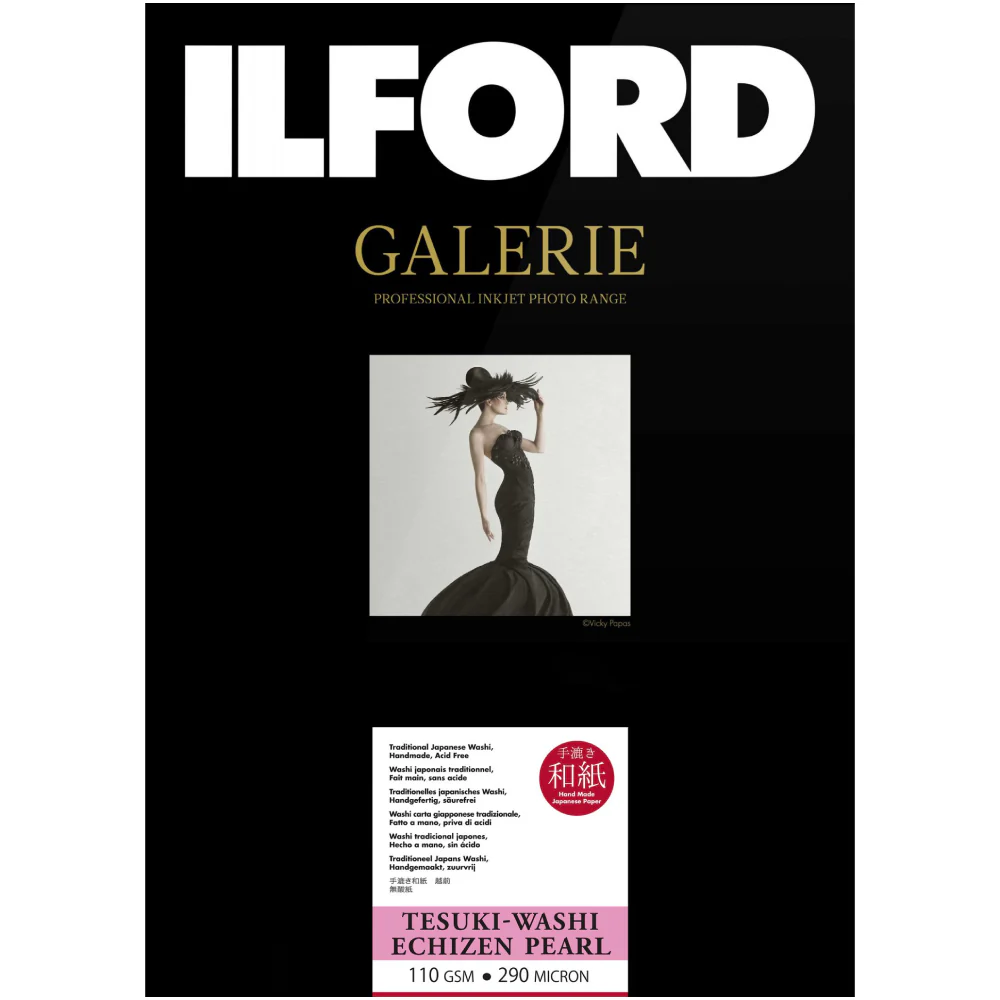 Ilford Galerie Tesuki-Washi Echizen Pearl 110gsm (6x4", 50 Sheets)