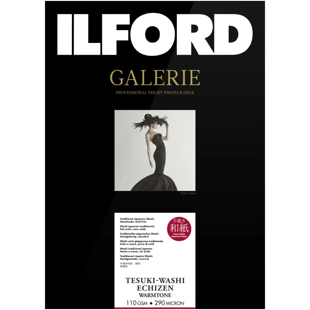 Ilford Galerie Tesuki-Washi Echizen Warmtone 110gsm (6x4", 50 Sheets)