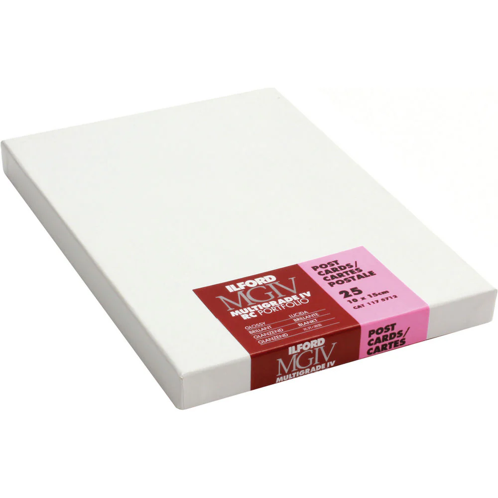 Ilford Multigrade IV RC Portfolio Paper (Glossy, 4 x 6", 25 Sheets)