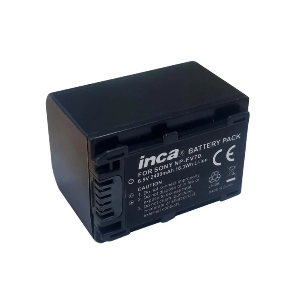 Inca Battery Replacement for Sony NP-FV70