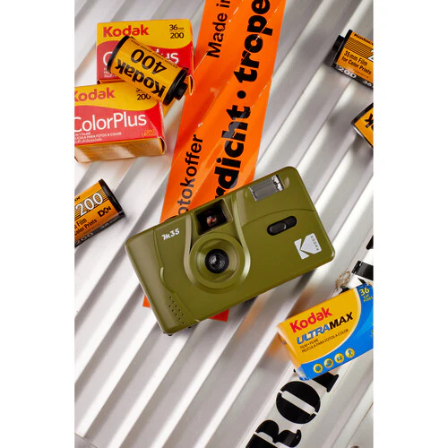 Kodak M35 Film Camera - Olive Green - Image 7