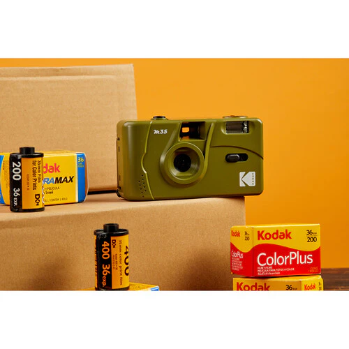 Kodak M35 Film Camera - Olive Green - Image 9