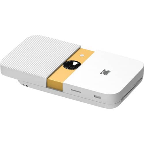 Kodak Smile Instant Print Digital Camera (White/Yellow) - Image 2