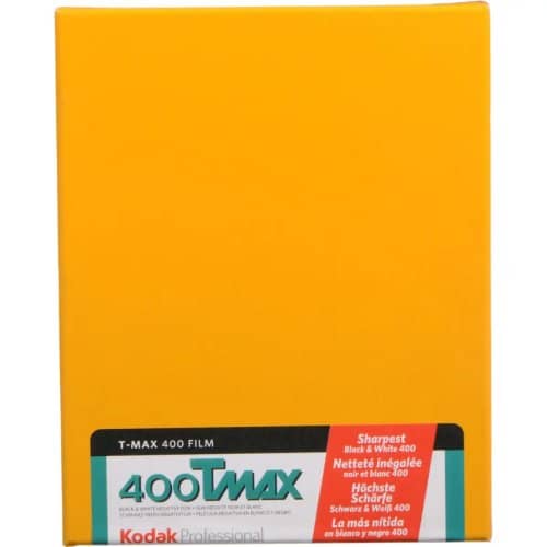 Kodak T-Max 400 B&W Negative Sheet Film (4 x 5", 10 Sheets)