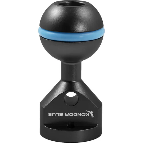 Kondor Blue Ball Head to 3/8" Accessory Mount for Magic Arms (Raven Black) - Image 2