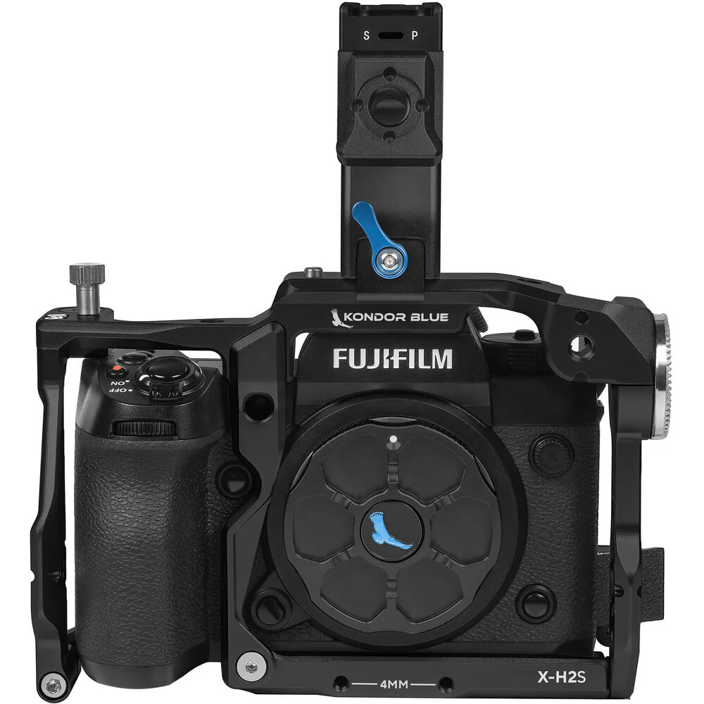 Kondor Blue Cage with Top Handle for Fujifilm X-H2S
