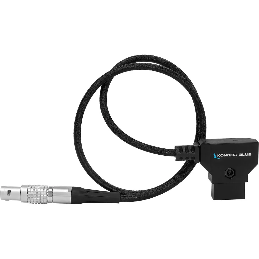 Kondor Blue D-Tap to LEMO 0B-Type 2-Pin Male Power Cable (Raven Black) - Image 3