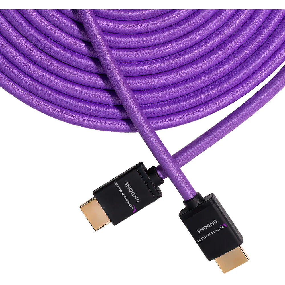 Kondor Blue Gerald Undone Standard HDMI Cable (Purple, 15') - Image 2