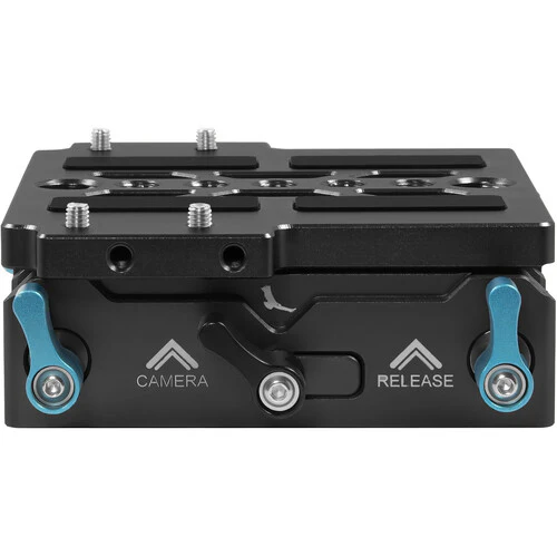 Kondor Blue LWS ARRI Bridge Plate For Cinema Cameras with Riser for ARRI Alexa Mini (Black) - Image 3
