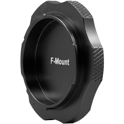 Kondor Blue Nikon F Cine Cap - Metal Body Cap for Camera Lens Port (Black) - Image 6