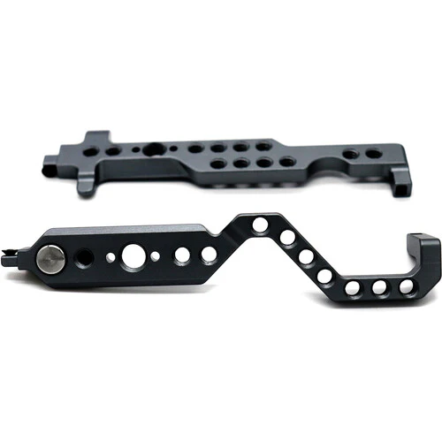 Kondor Blue R5 Battery Grip Mod Kit: Long Side Rails (Raven Black) - Image 2
