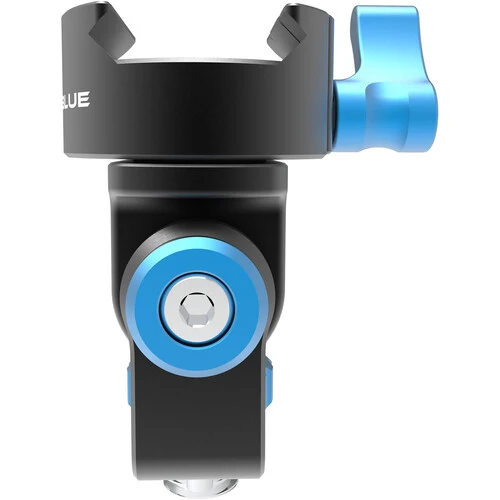 Kondor Blue Swivel Tilt Monitor Mount with Arri Pin (Pan/Tilt) NATO Clamp Version (Raven Black) - Image 2