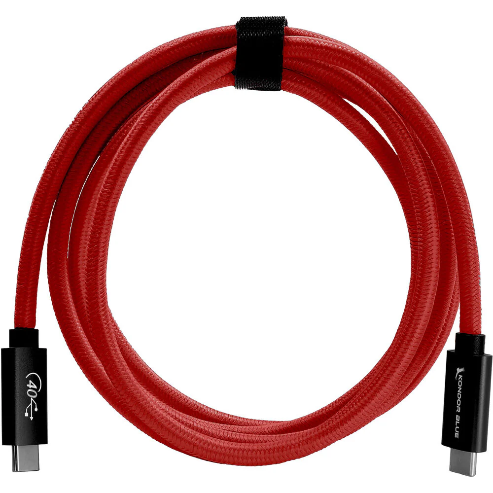 Kondor Blue Thunderbolt 4 USB-C Cable - Image 5