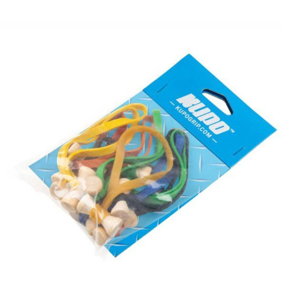 Kupo Elastic Cable Tie 10 Pack 6mm x 12.7cm (Various Colours) - Image 4