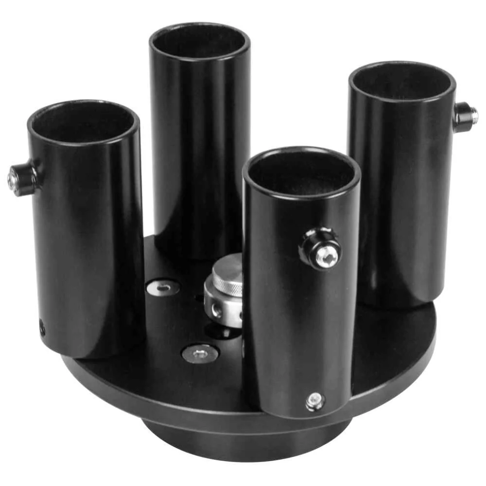 Kupo KS-646 Euro to Euro Riser with Pipe Adapter for 1-1/2" Sch 40 (48.3mm) - Image 3