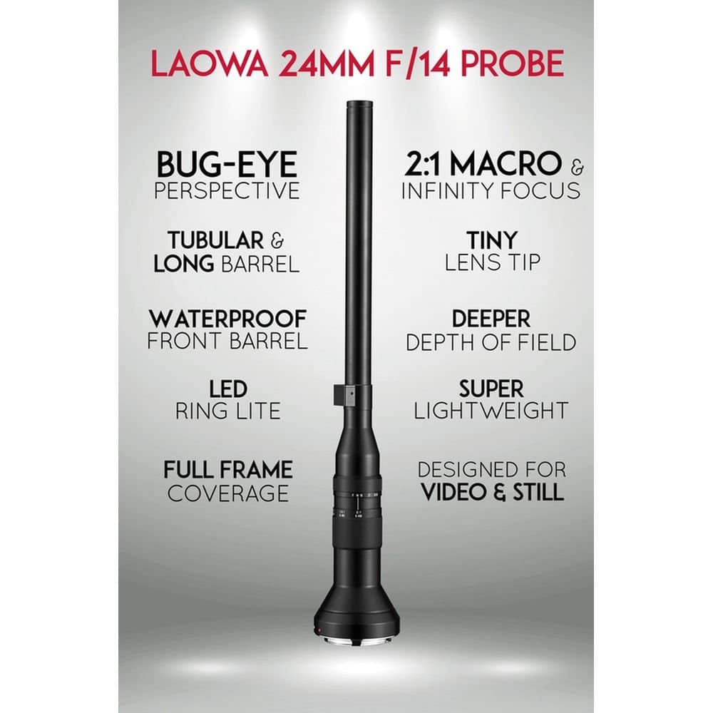 Laowa 24mm f/14 Probe Lens for ARRI PL (Cine-Mod Version) - Image 2
