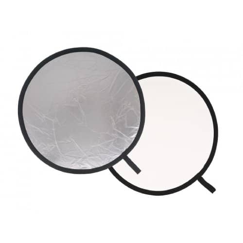 Lastolite Collapsible Reflector (Silver/White, 38")