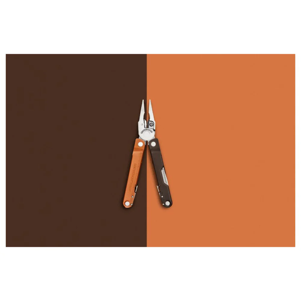 Leatherman Rebar Lightweight Multi-Tool 420HC Blades with Sienna Sheath - Burnt Sienna - Image 7