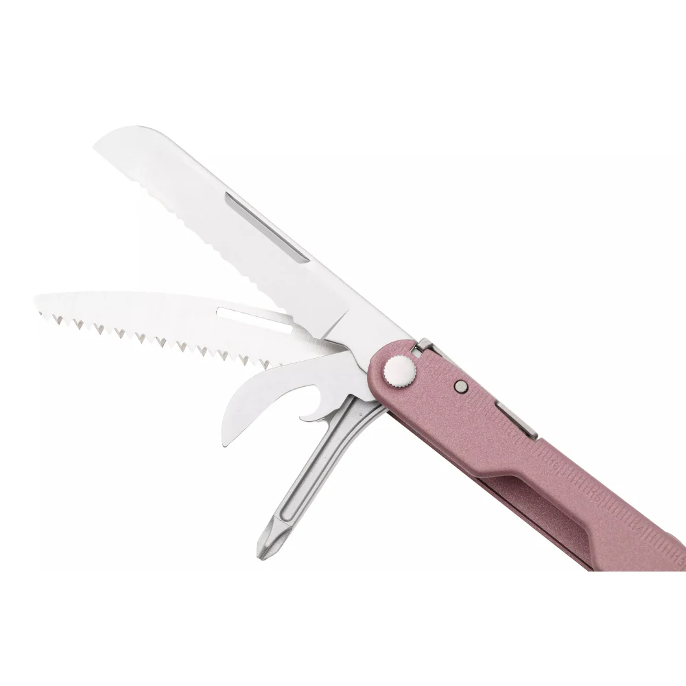 Leatherman Rebar Lightweight Multi-Tool with Cranberry Sheath - Heathered Cranberry - Image 4