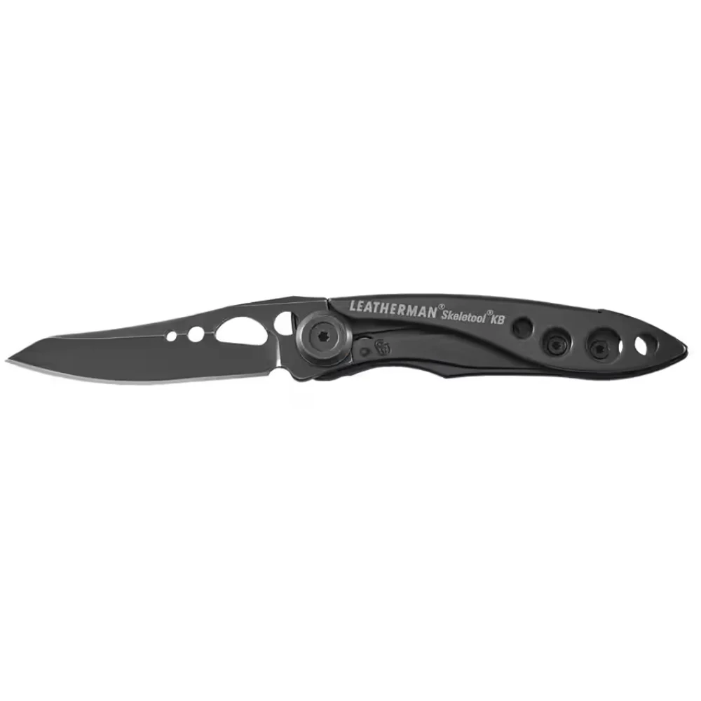 Leatherman Skeletool KB Folding Pocket Knife with Clip 420HC S/S Blade - Image 4