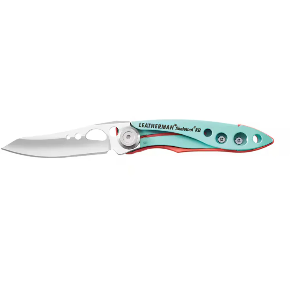 Leatherman Skeletool KB Folding Pocket Knife with Clip 420HC S/S Blade - Image 5