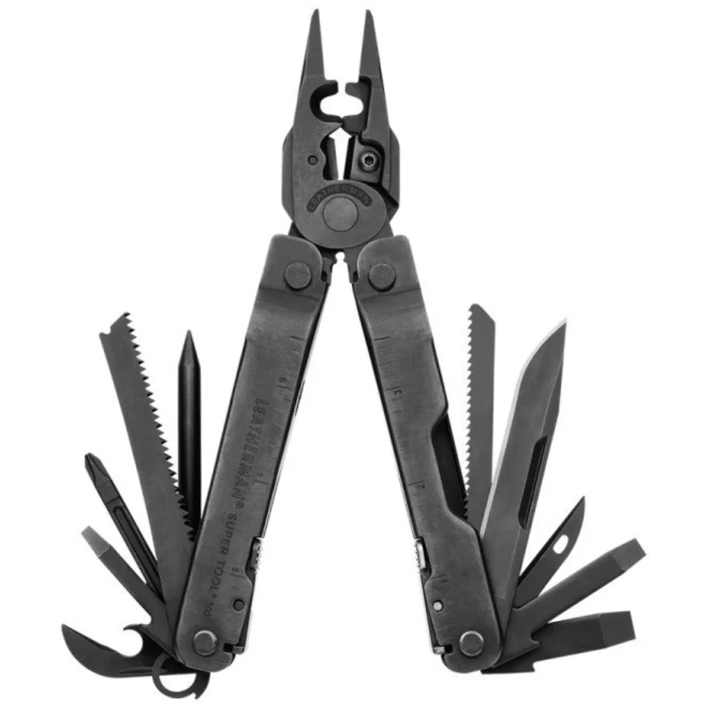 Leatherman Supertool 300 EOD Black Oxide Multi-Tool with MOLLE Black Sheath - Image 2