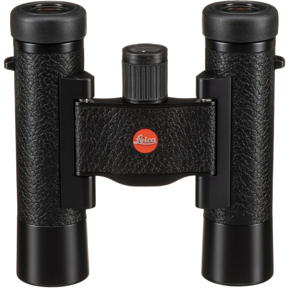 Leica 10x25 Ultravid Blackline Binoculars (Black with Black Leather) - Image 3