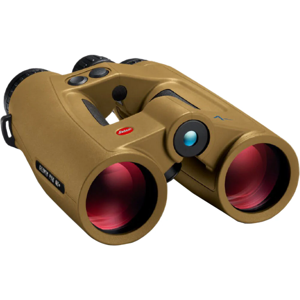 Leica 10x42 Geovid Pro AB+ Rangefinder Binoculars (Flat Dark Earth) - Image 2