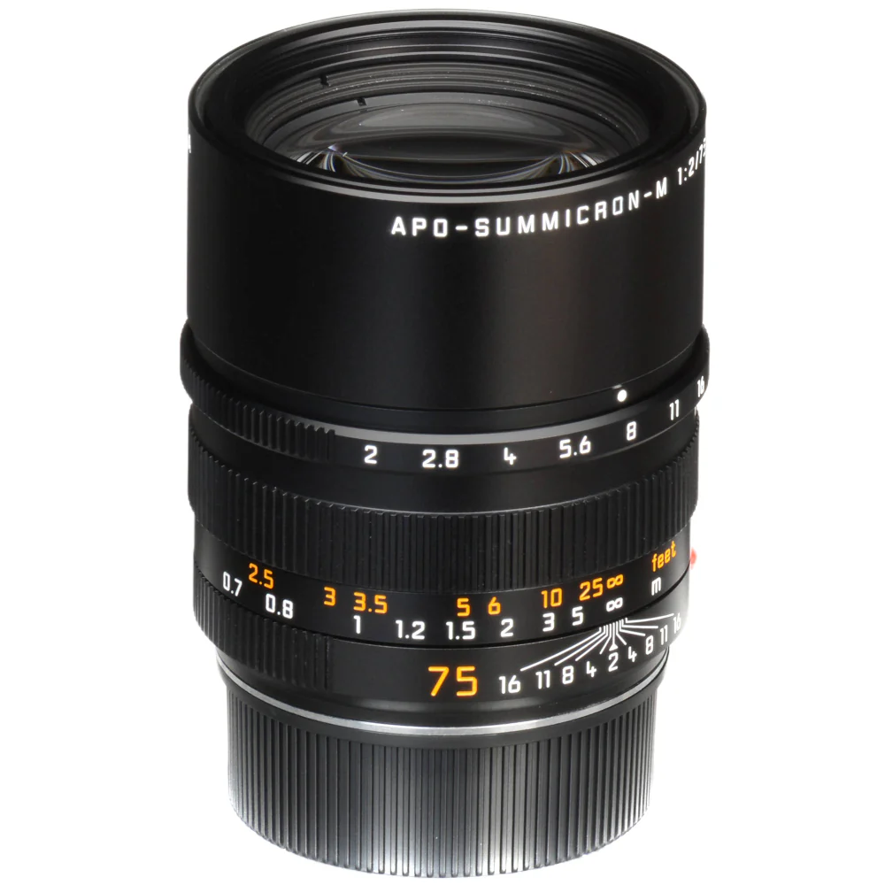 Leica APO-Summicron-M 75mm f/2 ASPH Lens (Black) - Image 2