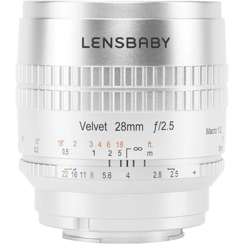 Lensbaby Velvet 28mm f/2.5 Lens for Nikon Z (Silver) - Image 6