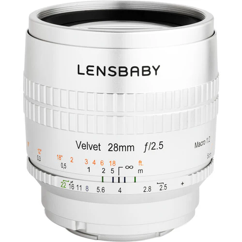 Lensbaby Velvet 28mm f/2.5 Lens for Pentax K (Silver) - Image 12