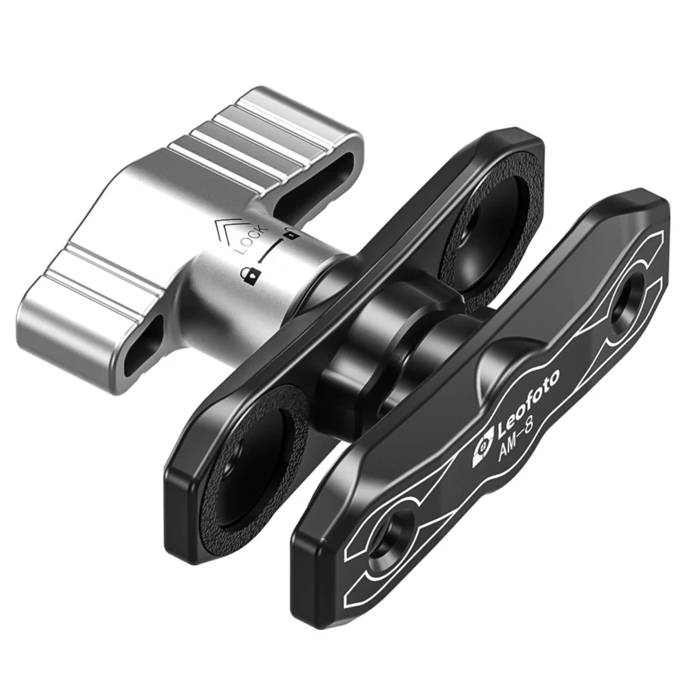 Leofoto AM-8 Modular Versa Body with AM-8-13 & AM-8-14 Adapters - Image 3
