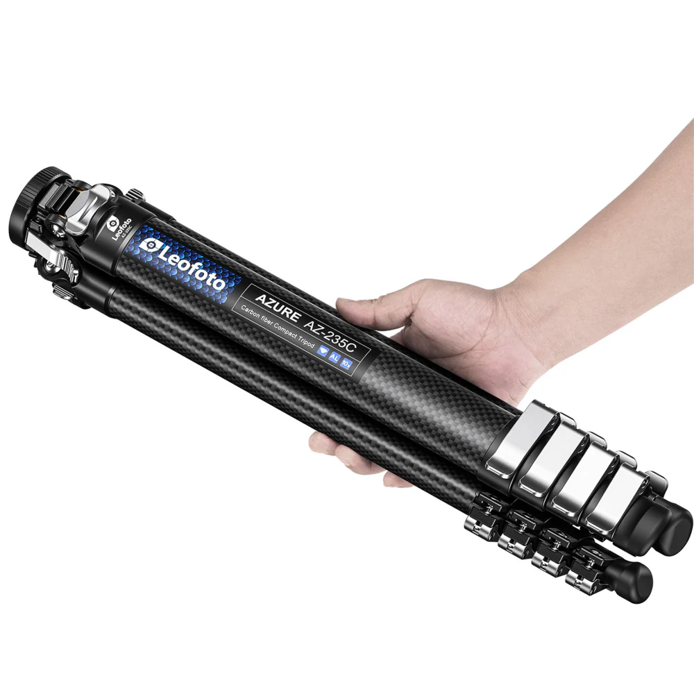Leofoto AZ-235C Carbon Fibre Travel Tripod + LH-30R Ball Head - Image 11