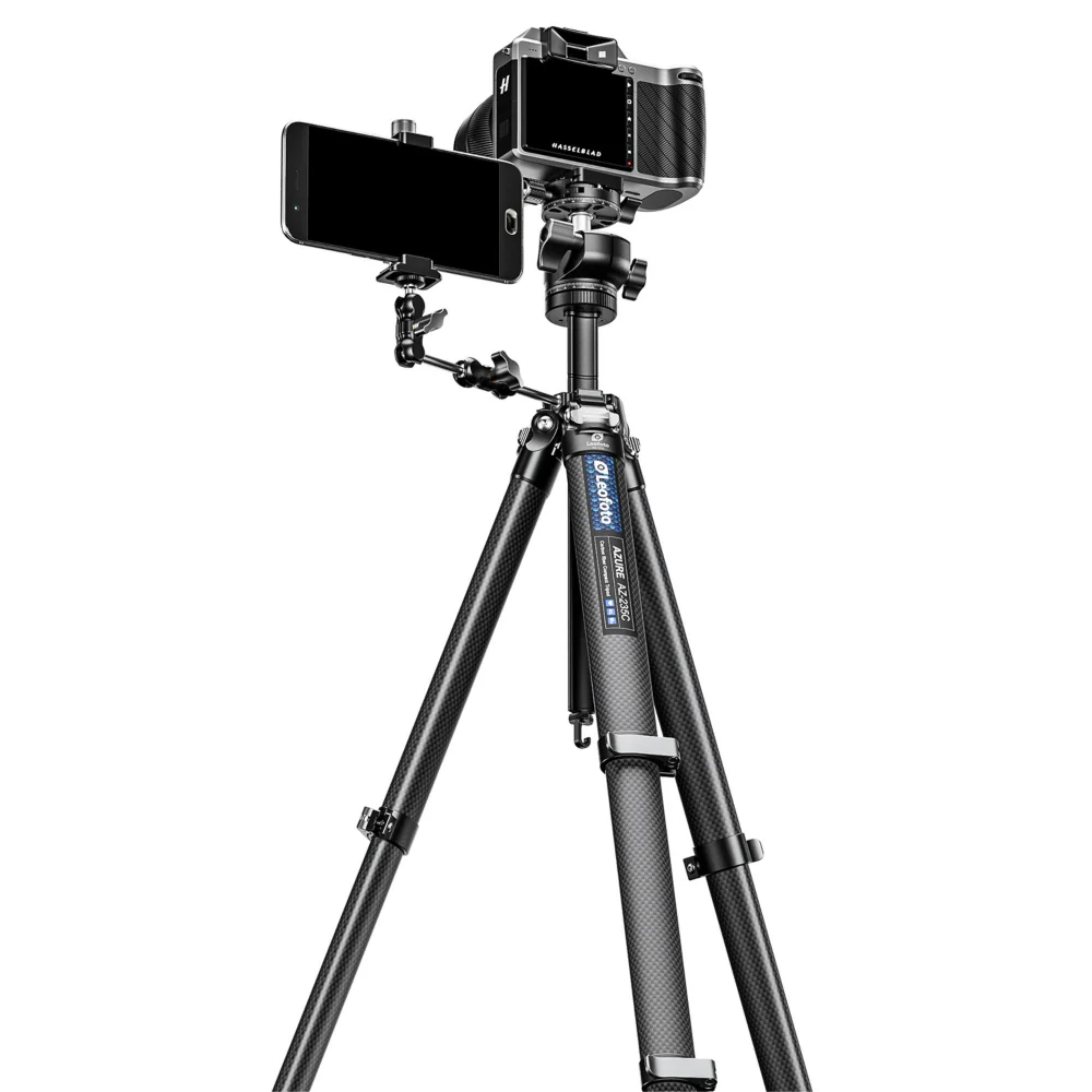 Leofoto AZ-235C Carbon Fibre Travel Tripod + LH-30R Ball Head - Image 9