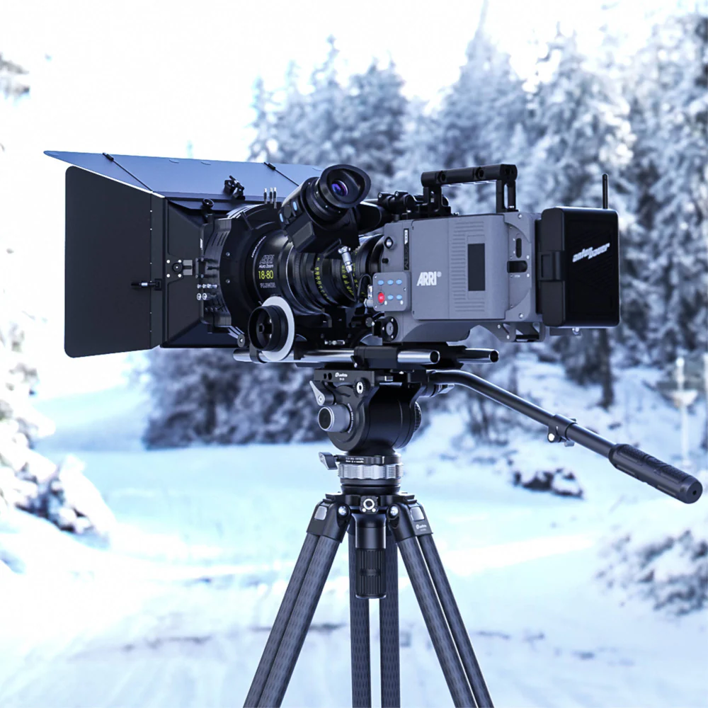 Leofoto BV-20 75mm Base Video Fluid Head with Arca PU-130D Plate - Image 6