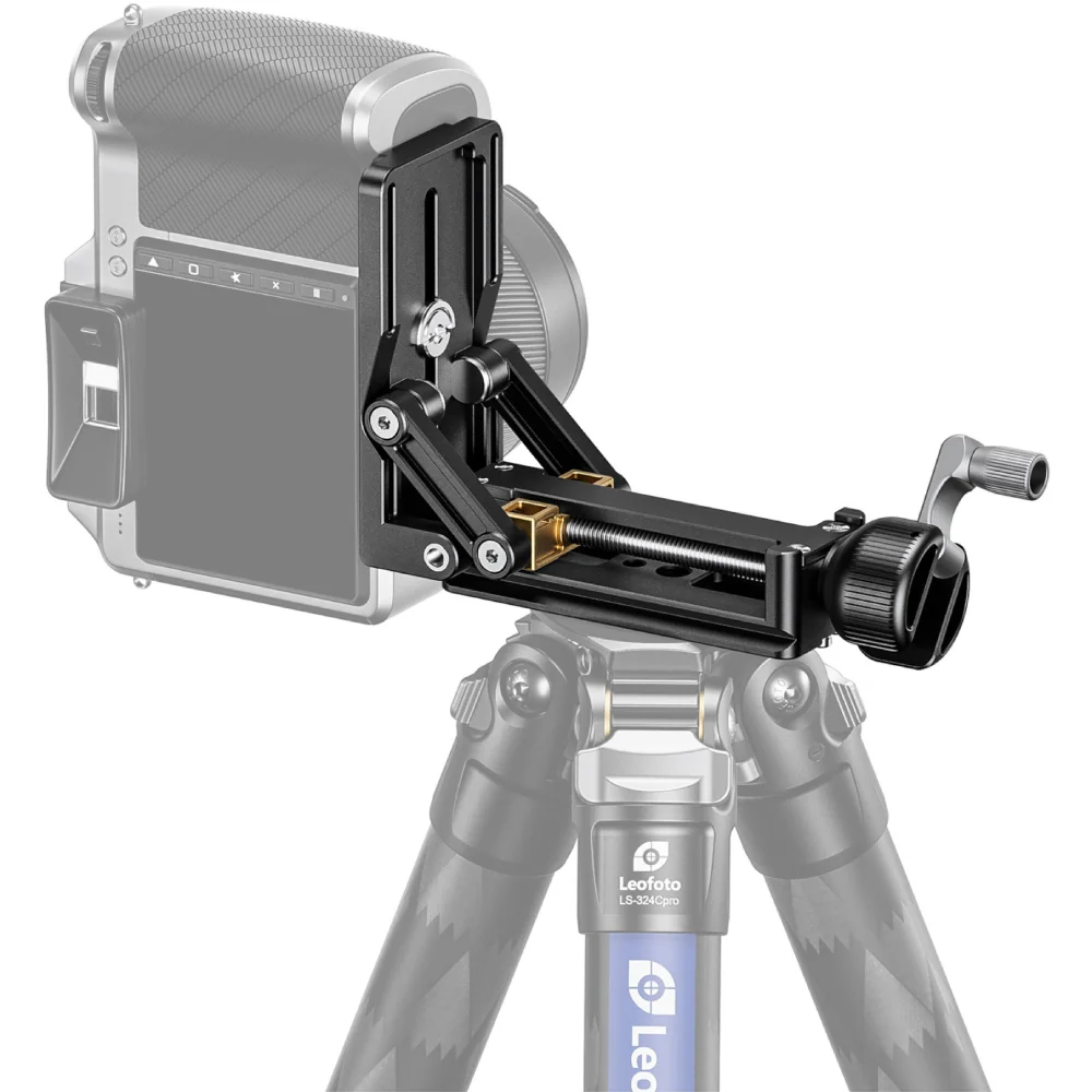 Leofoto BVL-02 Tilt Adapter with Crank Handle - Image 8