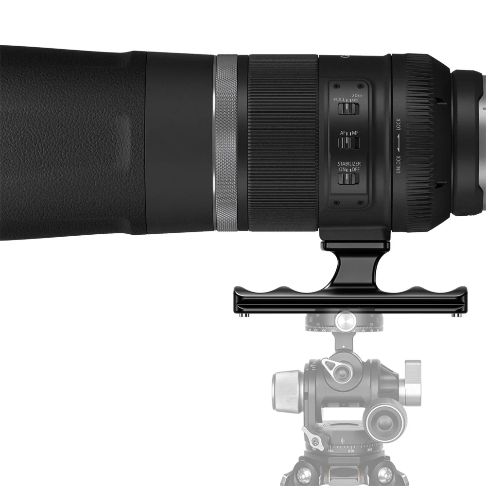 Leofoto CF-08 Arca Lens Foot for Canon RF 800/600mm f11 IS STM Telephoto Lens - Image 5