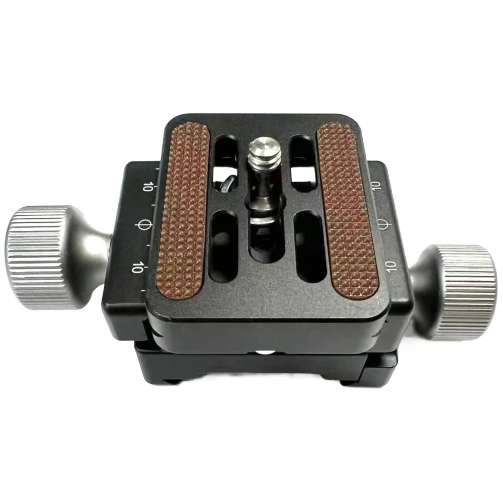 Leofoto DDC-38 38mm Bidirectional and Subtend Double Clamp with BPL-50N Plate - Image 5