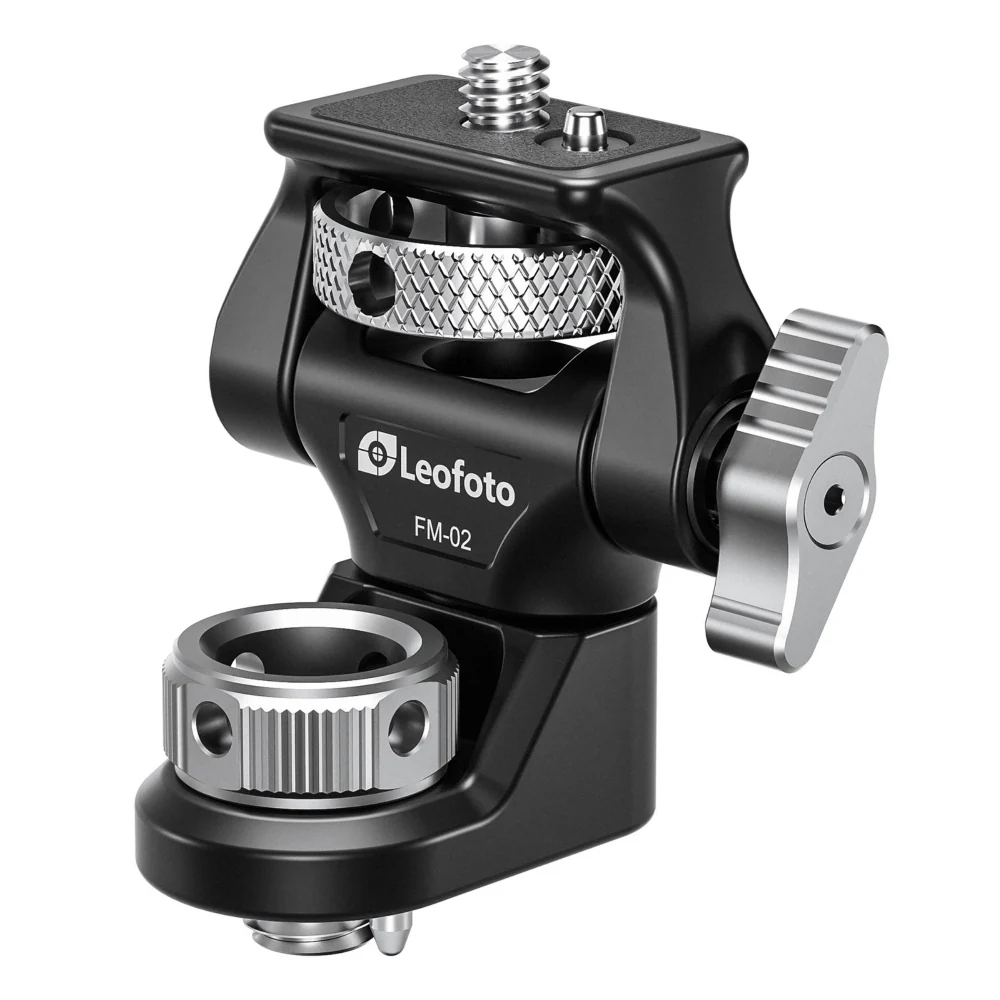 Leofoto FM-02 Monitor Mount with Arri Screw Mount