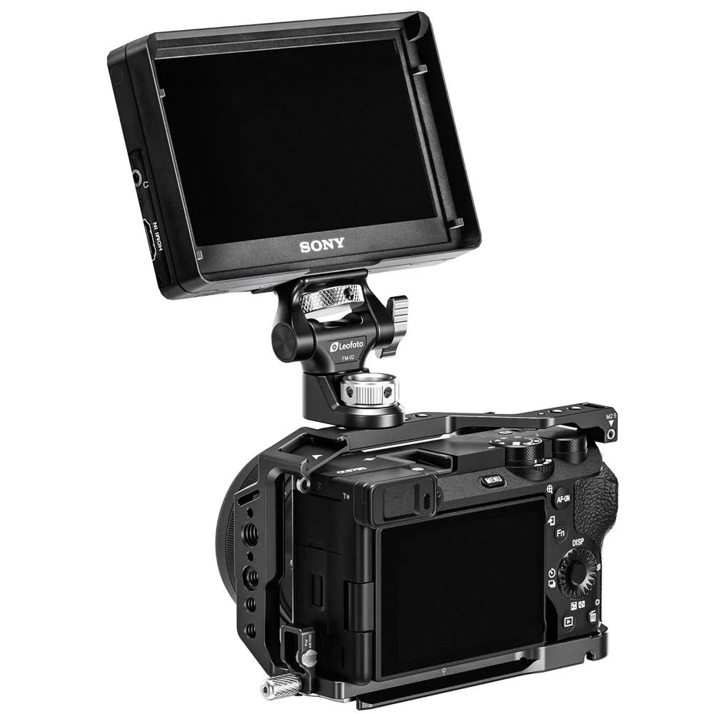 Leofoto FM-02 Monitor Mount with Arri Screw Mount - Image 4