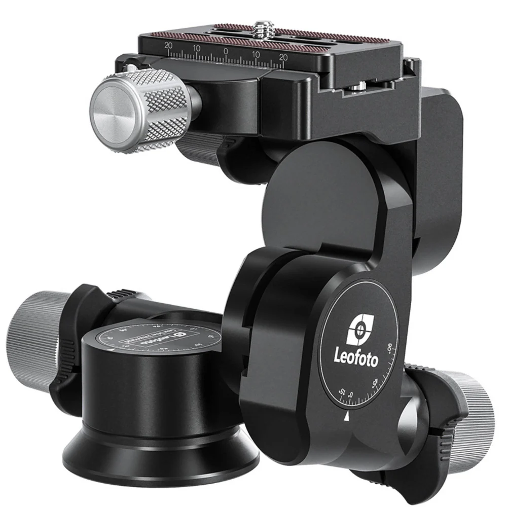 Leofoto GW-01 Pan and Tilt 3 Way Geared Head - Image 2