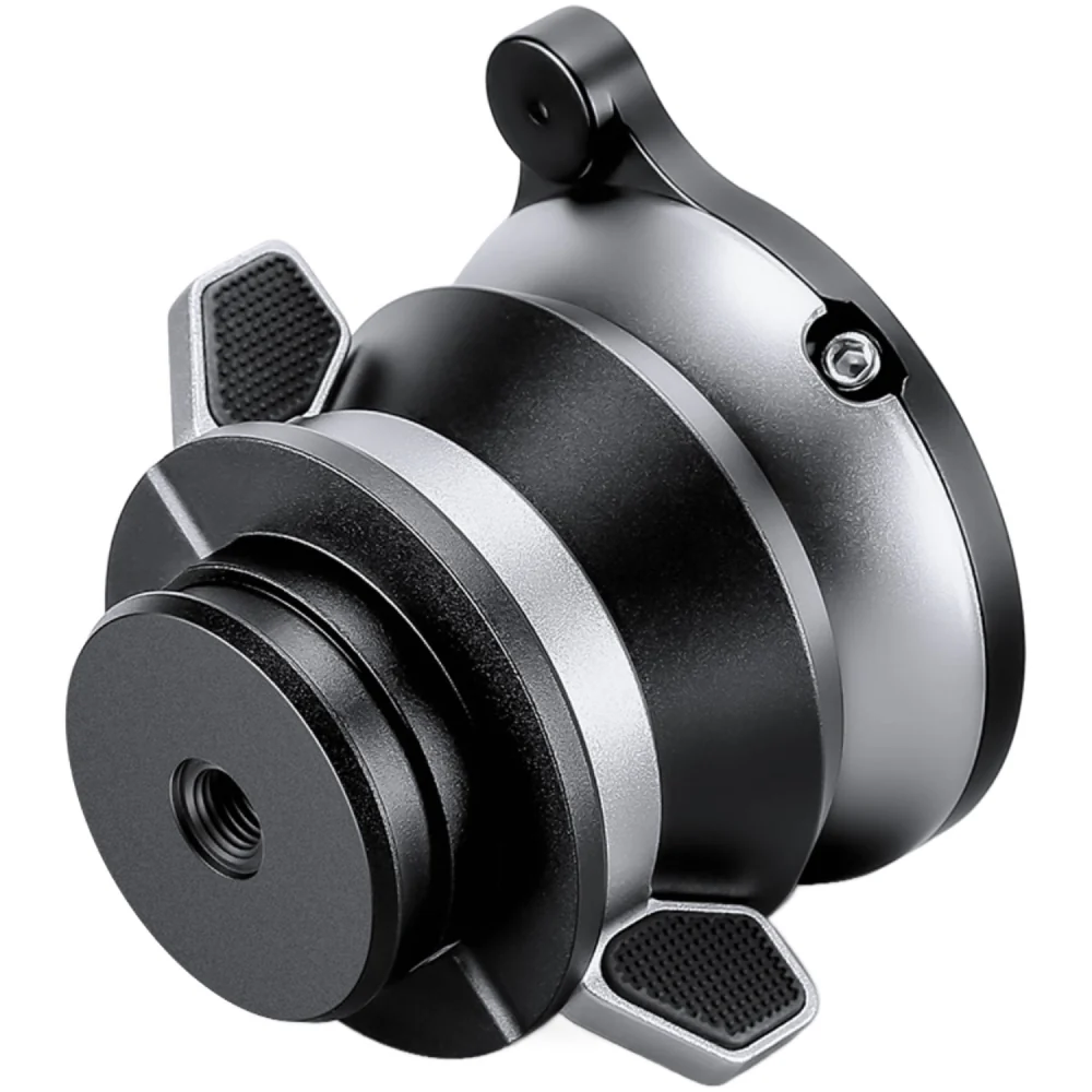 Leofoto LBQ-50S Black 55mm Levelling Base for LQ-284 and LG-284 Tripods - Image 4
