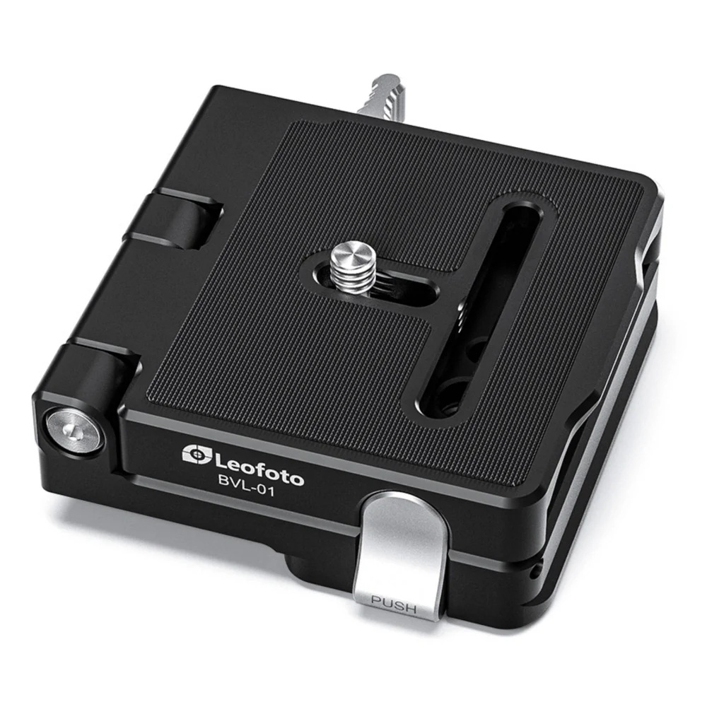 Leofoto LO-224C MR.O Series 4 Section Levelling Centre Column Carbon Fibre Tripod with BV-1R Video Head and BVL-01 Conversion Plate - Image 11
