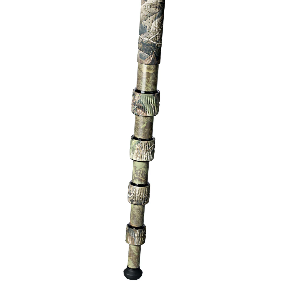 Leofoto LS-365CEX Ranger Levelling Base Series 5 Section Carbon Fibre Tripod - Camouflage - Image 3