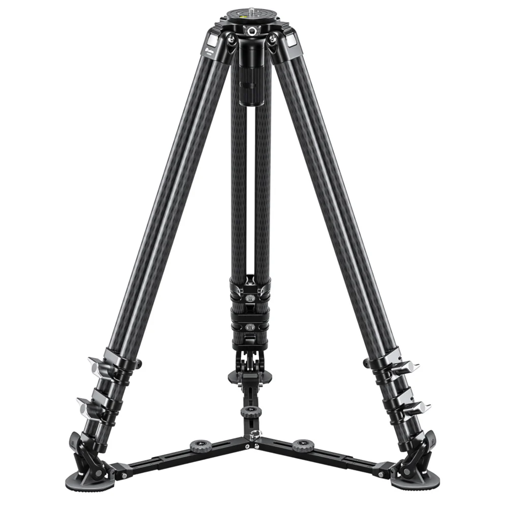 Leofoto LVC-253C Cinematic Video Series 3 Section Tripod with BV-15 Video Head - Image 2