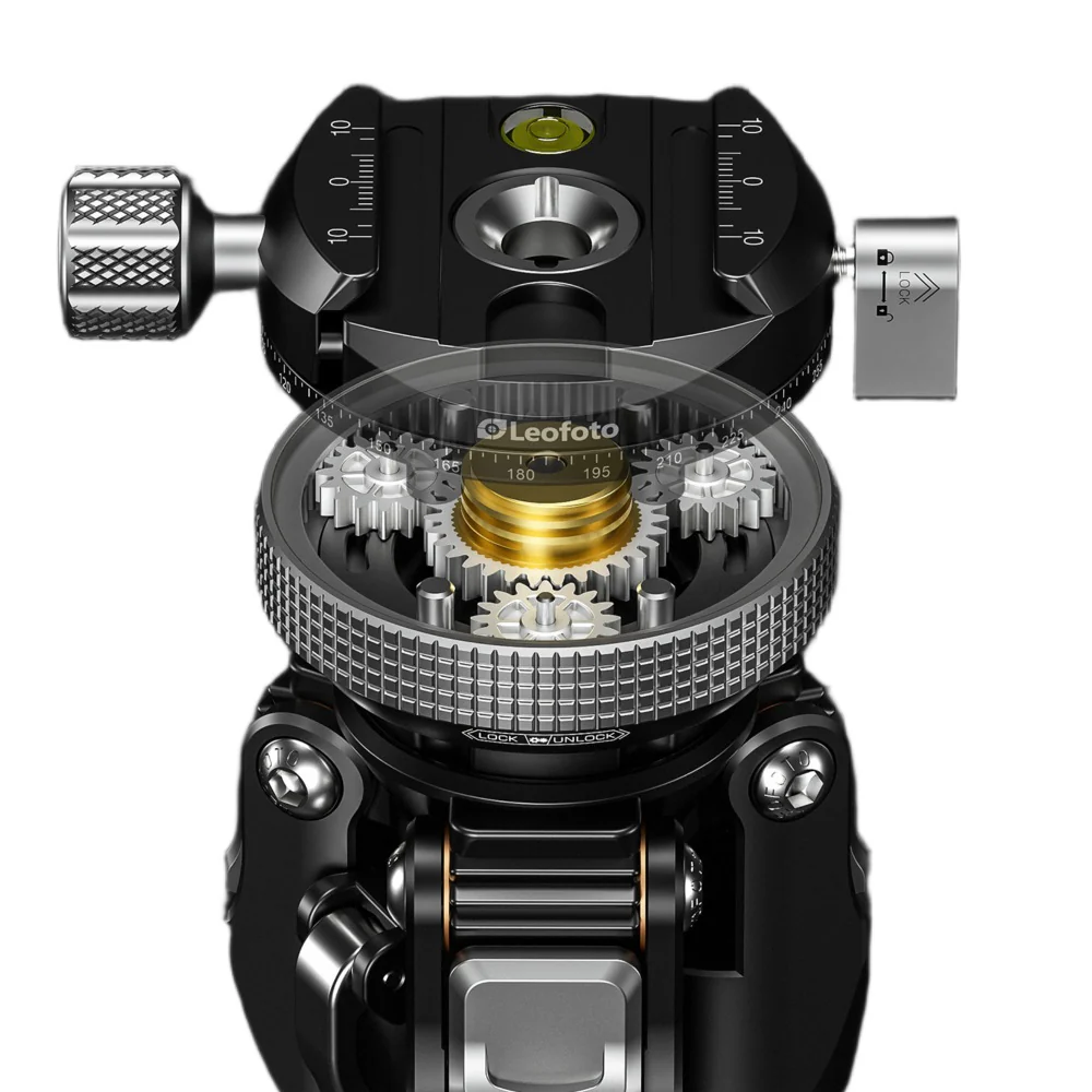 Leofoto LY-265CF-G Mr.Y Series Carbon Fibre Tripod with Inverted Ball Head - Image 14
