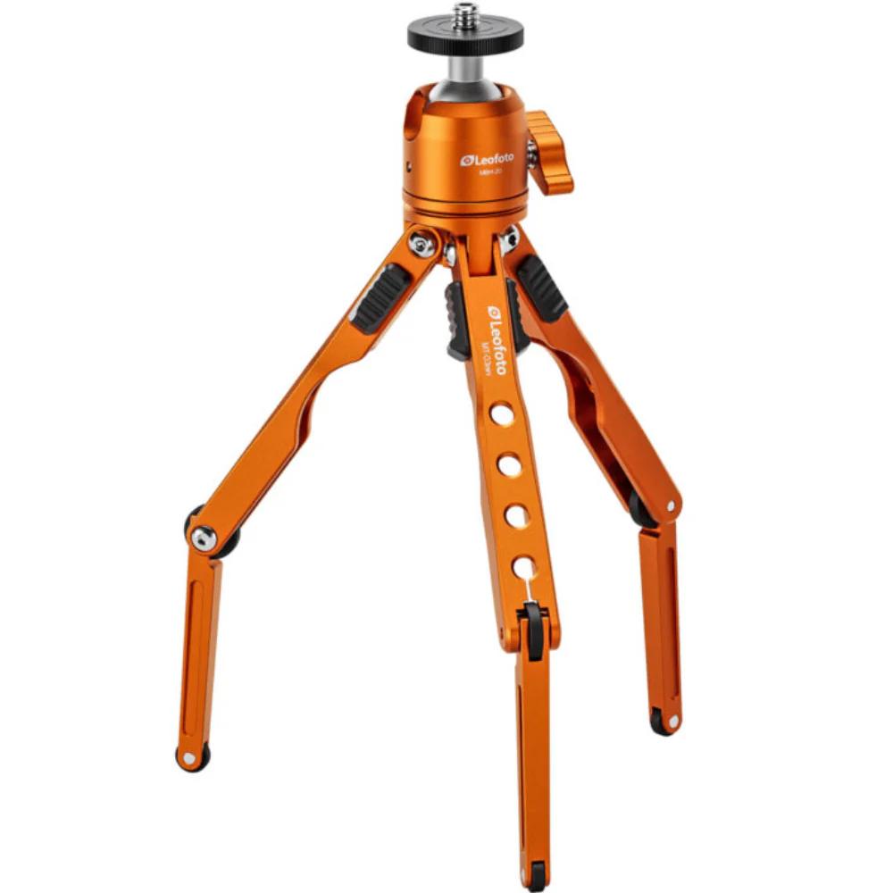 Leofoto MT-03 Mini Table Top 2 Section Tripod with MBH-20 Ball Head - Image 3