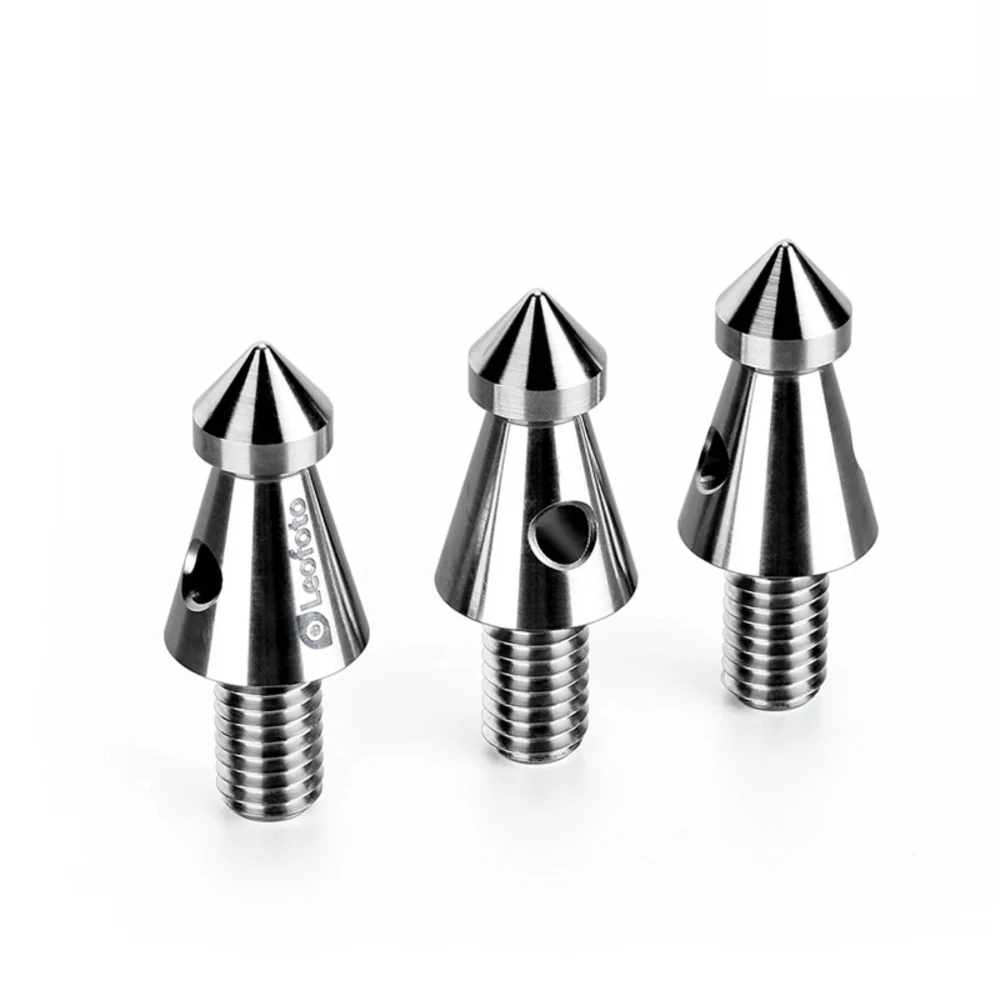Leofoto TF-01 Titanium Tripod Spikes for 3/8" Threaded Tripod Legs - Image 3