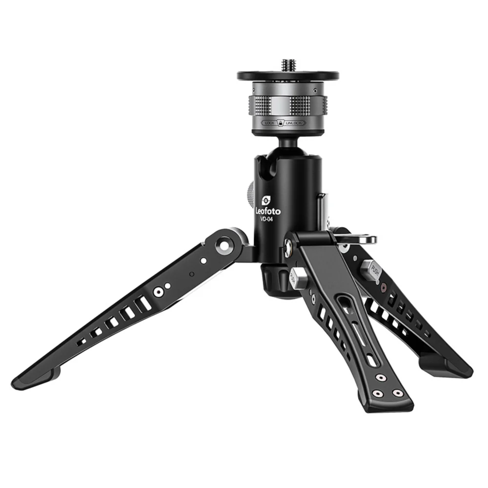 Leofoto VD-04 Universal Support Stand with Quick Release and Foot Pedal for Monopods - Image 2