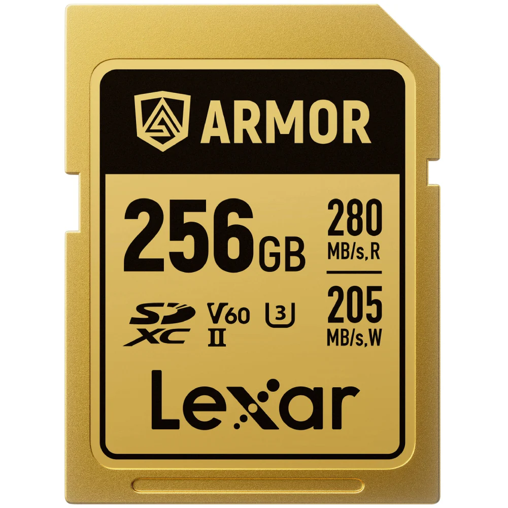 Lexar Armor Gold 256GB SDXC UHS-II 280MB/s Memory Card - V60 - Image 6
